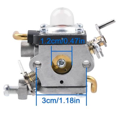 523012401 Carburetor Kit with Gaskets for Husqvarna 122HD45 122HD60 Redmax CHT220 CHT220L Jonsered HT2223 HT2218 Trimmer Carb