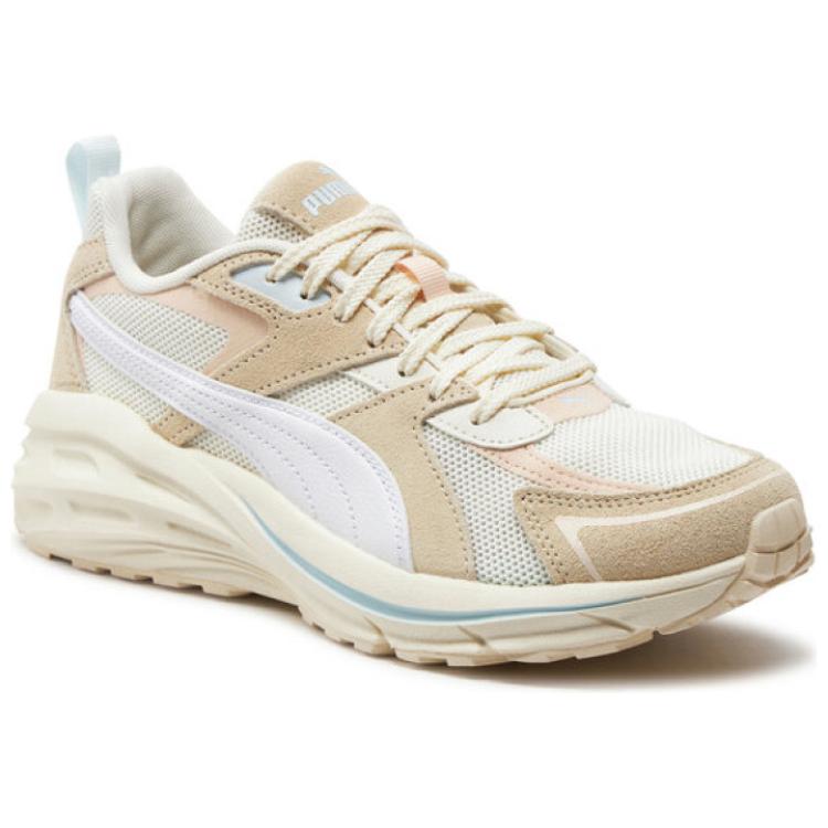 Puma Hypnotic LS Warm White Almond Unisex Sneakers Cream 395295-07