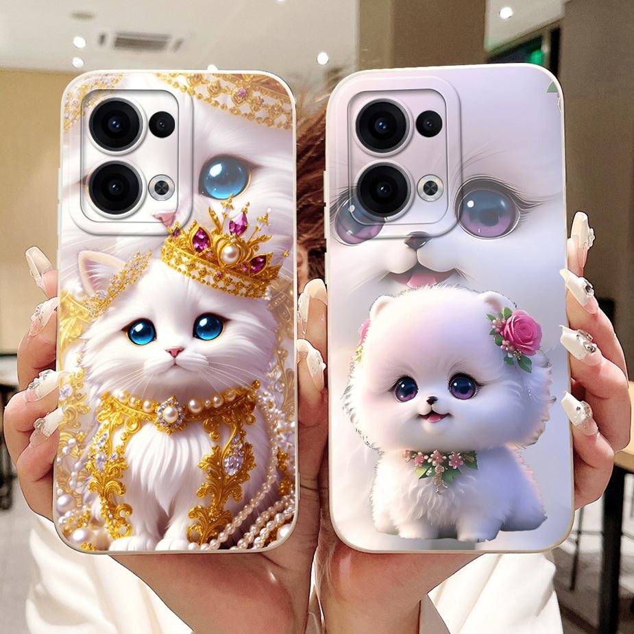 For Oppo Reno 13 Pro 5G Case CPH2697 Luxury Fashion Candy Painted Cover Soft TPU Phone Case For Oppo Reno 13 Reno13 Pro 5G Shell