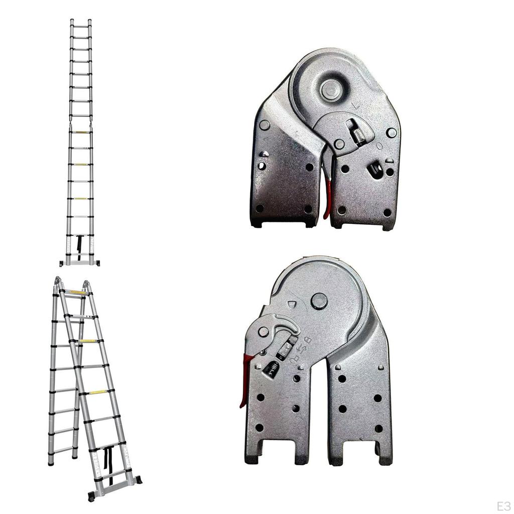 Ladder Hinge Joint Step Locking Ladders Part Aluminum Repair Adjustable 35 105 180° Replaces
