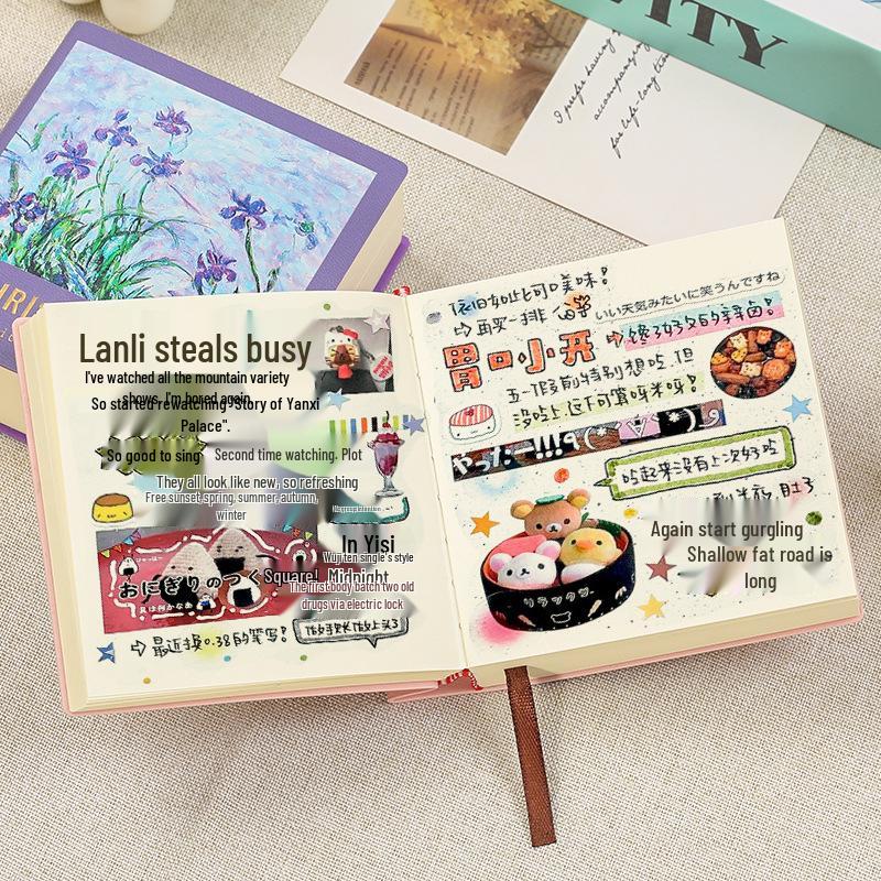 Extra Thick Mini Square Sketchbook for Art Students