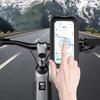 Bike Phone Mount Waterproof Motorcycle Phone Holder Handlebar Mount Touch-Screen 360° Rotation Bike Phone Holder