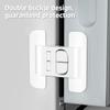 General Baby Door Safety Locks Anti-Opening Cabinet Open Glass Cabinet Safety Lock Anti-Clip Hand Door Lock Fixing Clips