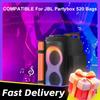 Speaker Protect Case for JBL PARTYBOX 520 Portable Speaker Dust Case w/ Mic Pocket Party Speaker Storage Bag Double-Sided Cover