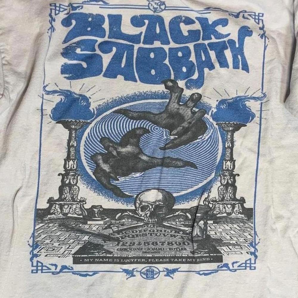 Винтажная футболка группы Black Sabbath Унисекс Хлопок S-5XL FL0876 Унисекс Футболка XXL