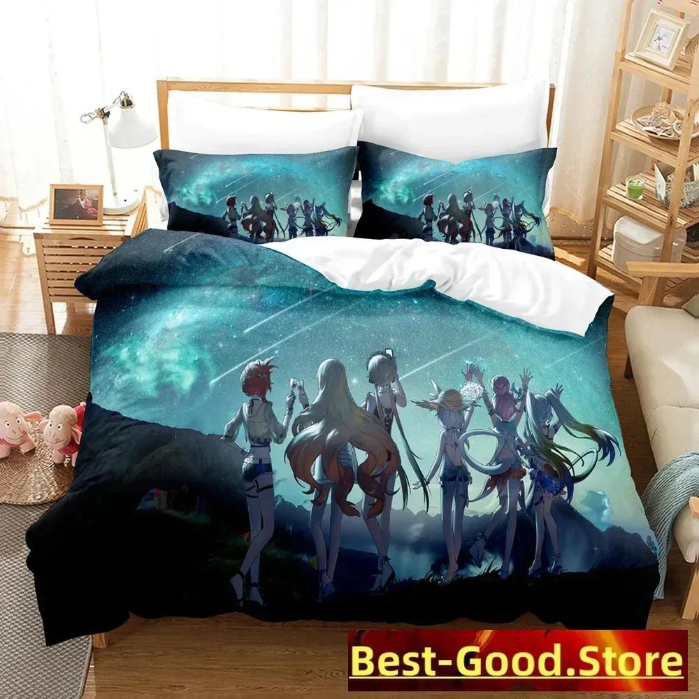 Honkai Impact 3 Bettwäscheset Einzelbett Twin Full Queen King Size Spiel Anime Bettset Aldult Kind Schlafzimmer Bettbezugsets 3D Druck 013