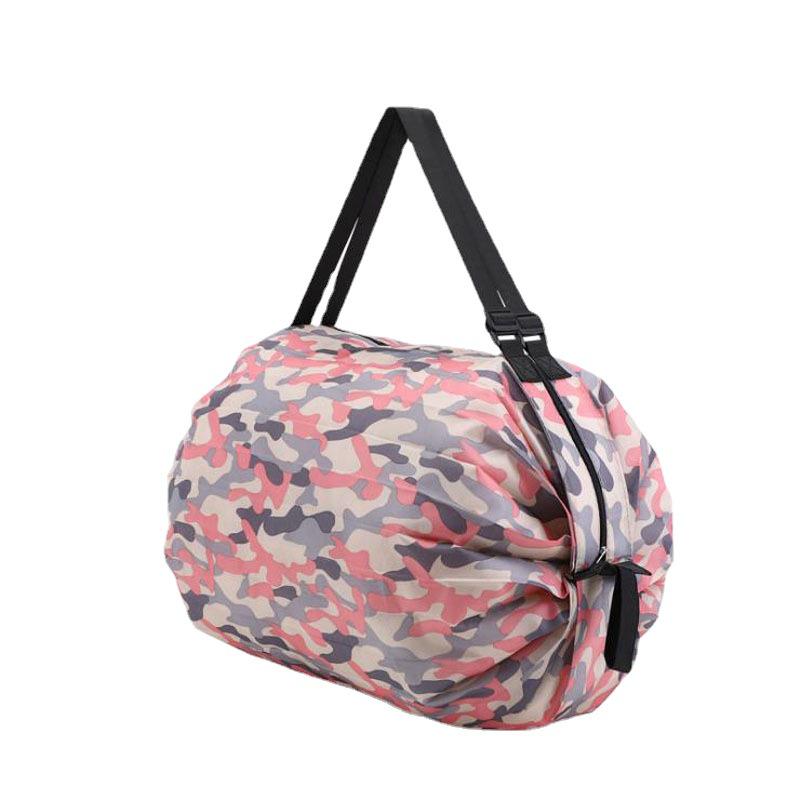 Faltbare Einkaufstasche aus Canvas: Tragetasche, Schulter- und Umhängetasche mit großem Fassungsvermögen für Lebensmitteleinkäufe