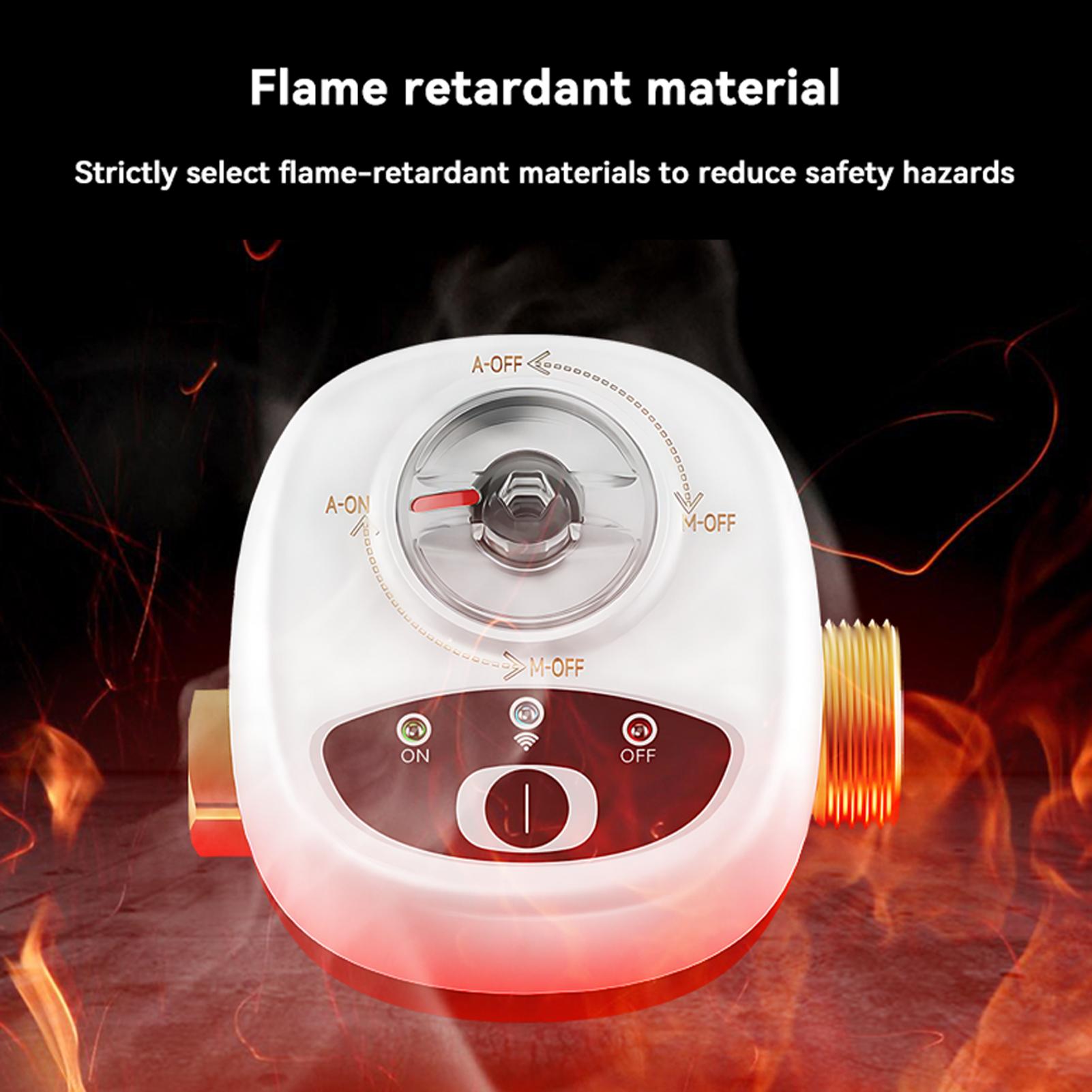 Vanne à boisseau sphérique intelligente à interrupteur automatique WiFi EWeLink IP65 Indice d'étanchéité sans fil DN20