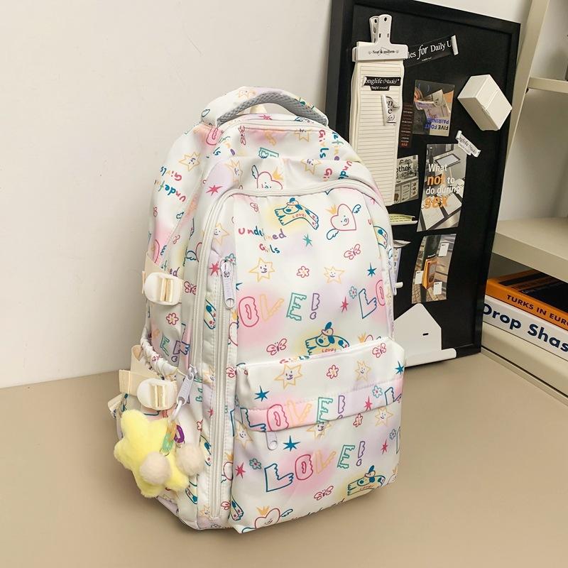 Simple Backpack for Students  High School and College Students  Large Capacity and Versatile Backpack for Girls