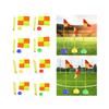 Soccer Corner Flag Soccer Agility Poles Playing Field Equipment for Soccer
