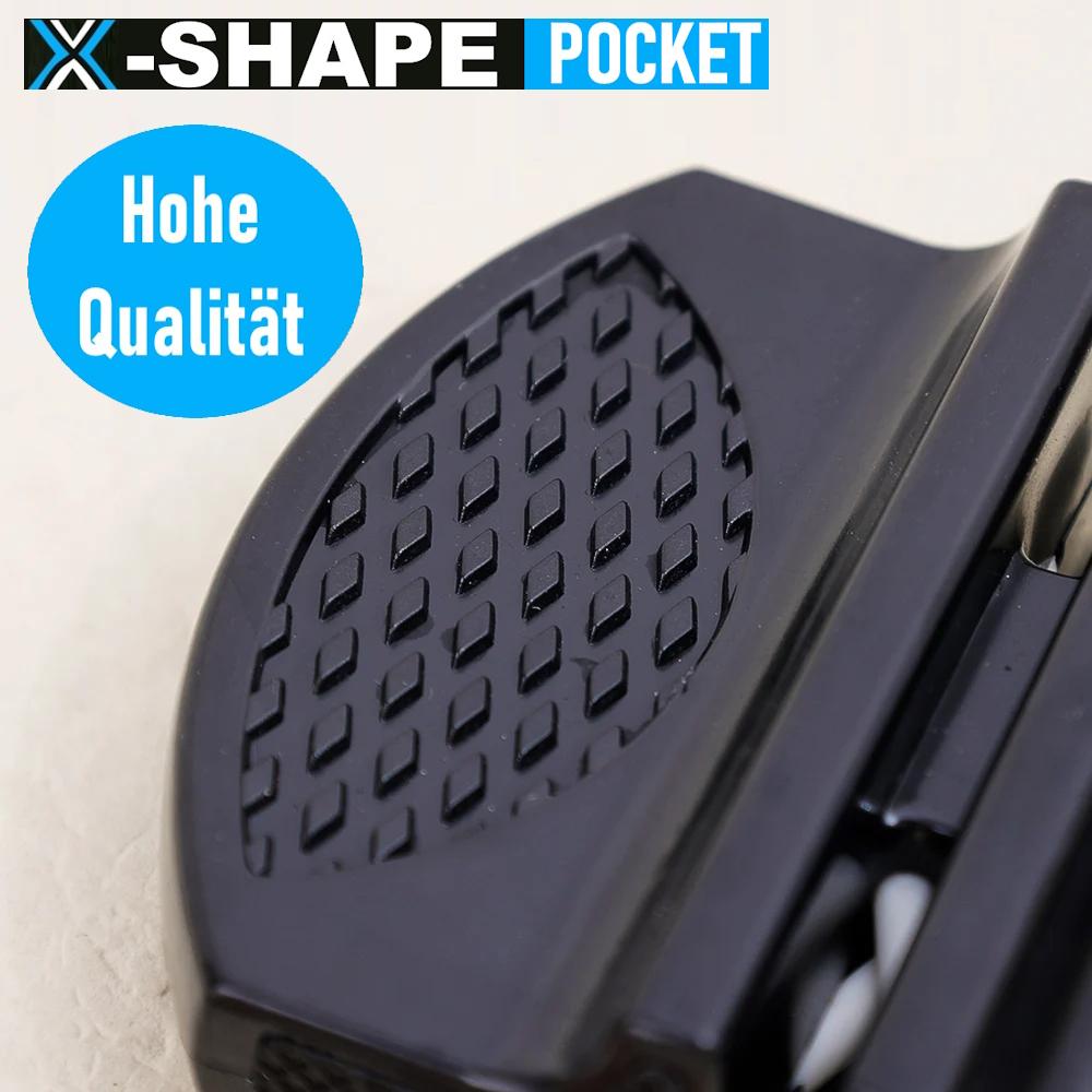 X-SHAPE POCKET Afilador de cuchillos profesional Afilador de cuchillos Afilado de cuchillos Sharper