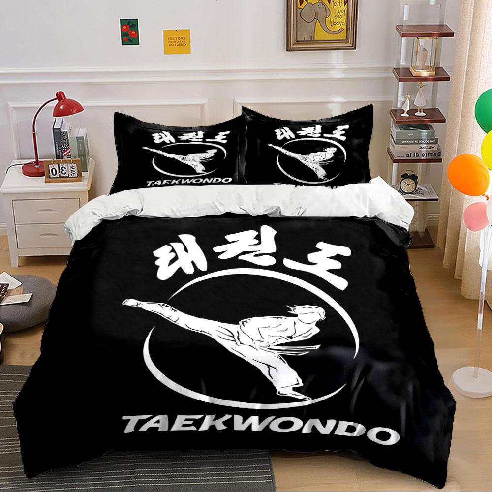 Taekwondo Martial Arts Design Bedding Duvet