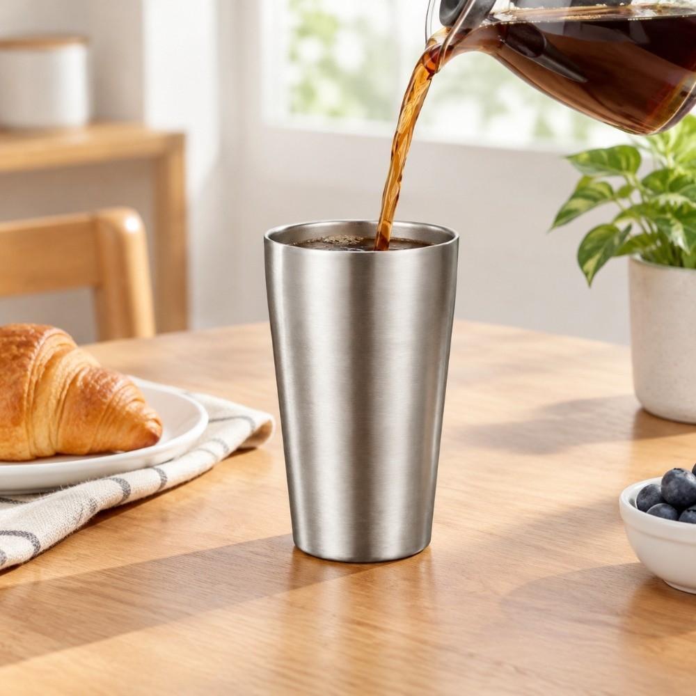 Lightweight Beer Cup 350ML Drinking Cup Portable Camping Mug Office