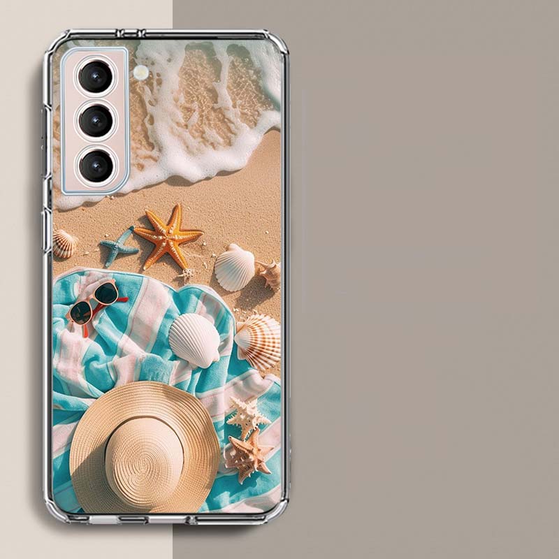 Summer Vibe Sea, Beach, Sand Phone Case For Samsung A16 A26 A36 A56 A17 A15 A25 A35 A55 A14 A24 A34 A54 A04S A05S Galaxy Note 20