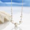 Fashion Women Beaded Single-layer Chain Necklace Banquet Jewelry Gift