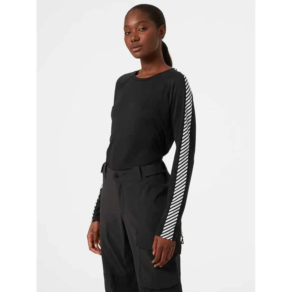 Helly Hansen Lifa Active Stripe Crew Long Sleeve Base Layer