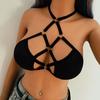 Women Sexy  Bandage Lingerie Hollow Strappy Bra Corset Push Up Top  Underwear