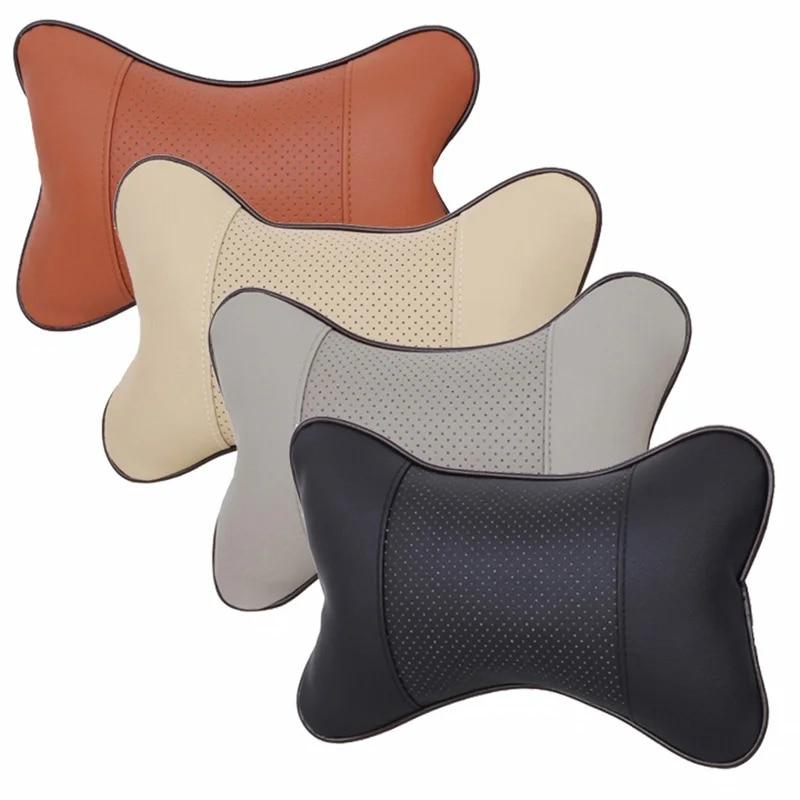 1PC Car Neck Pillow Universal Car Headrest Cushion Support Auto Seat Parts Backrest Safety Pillow Car Interior Accessories