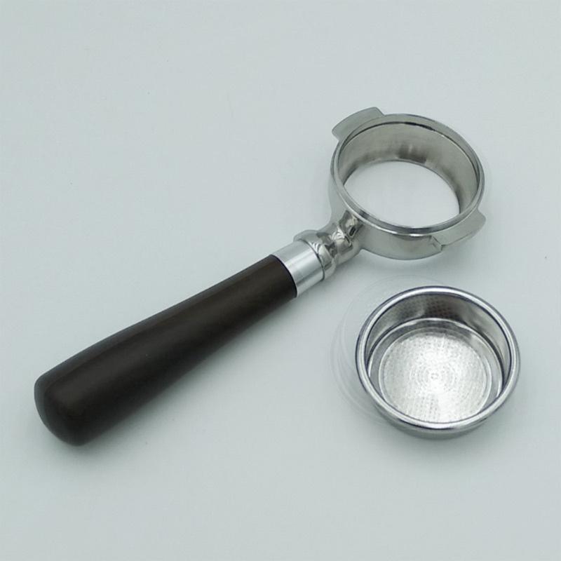 Stainless Steel Coffee Accessory Coffee Machine Portafilter for 58mm Espresso Maker Ensuring Stability and Easy Cleaning