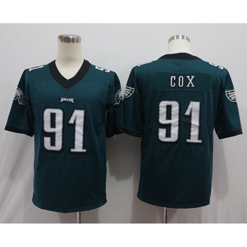 Philadelphia Eagles NFL Football Jersey Men Women Cotton Blend Sports Fan Apparel Custom Number 11 17 91 20 24
