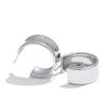 Yhpup 2025 New Smooth Metal Handmade Polish C-Shape Geometric Daily Earrings Minimalist Trendy Stainless Steel Versatile Jewelry