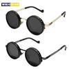 Lunettes à gradation réglable ND2-400 Filtre ND Lunettes de soleil polarisées UV400 Avec étui à lunettes 9 Niveaux Lunettes de soleil de pêche Outdoor