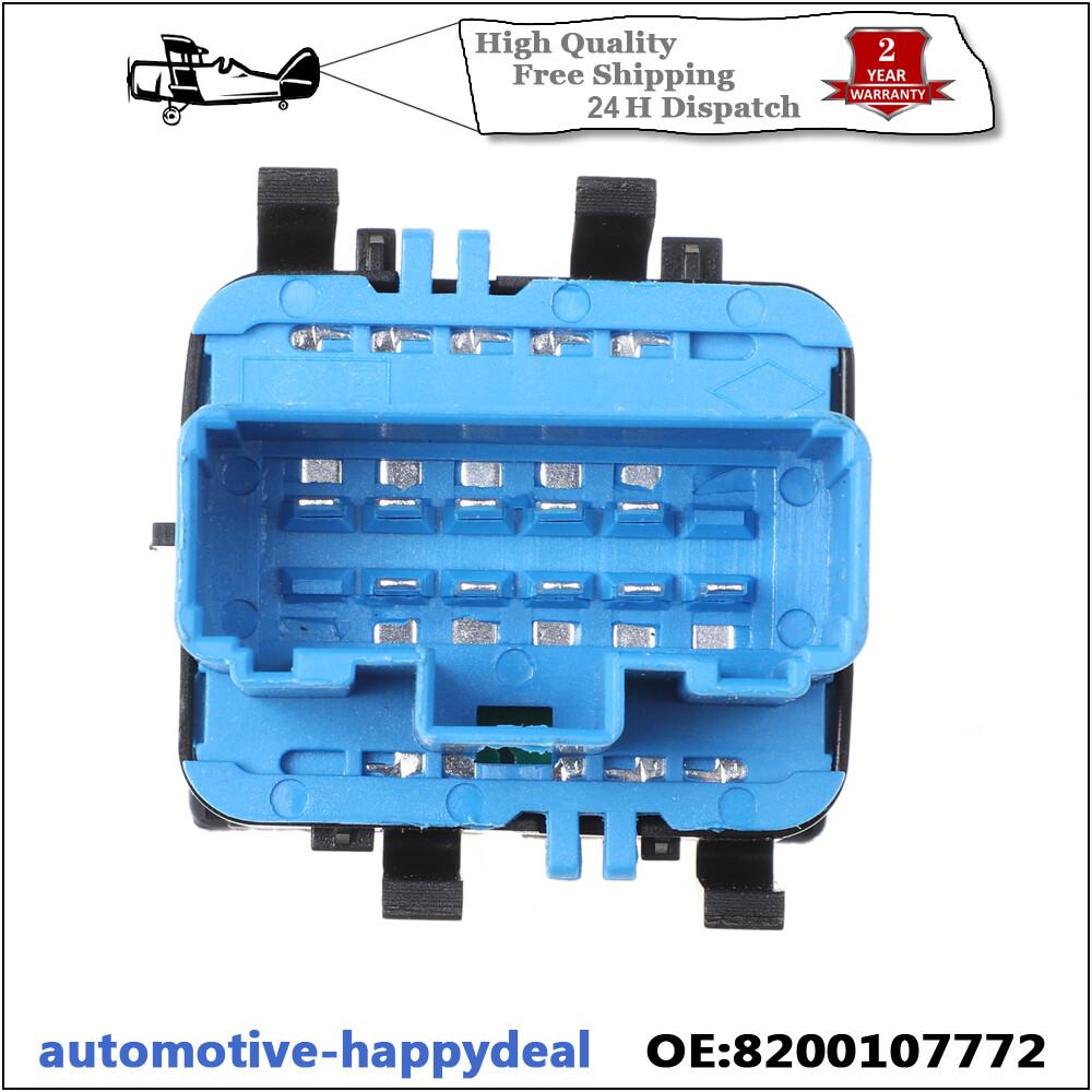 2X Electric Window Control Switch 8200107772 For Renault Megane 2 II Hatchback