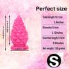 New Christmas Pinecone Anal Plug for Men and Women Liquid Silicone