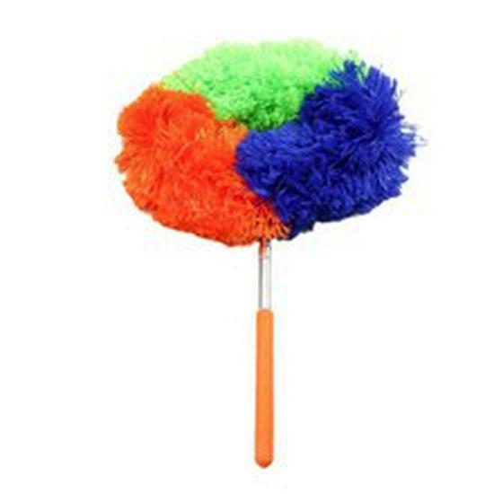 Retractable High-Altitude Fiber Feather Duster for Household Cleaning