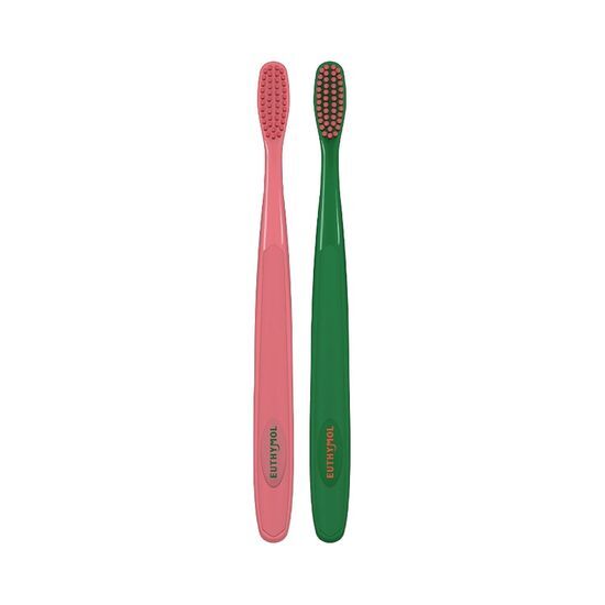 EUTHYMOL Regular Toothbrush 2-piece Set