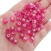 DIY Kids' Educational Alphabet & Number Beads - Acrylic Jewelry Making Kit