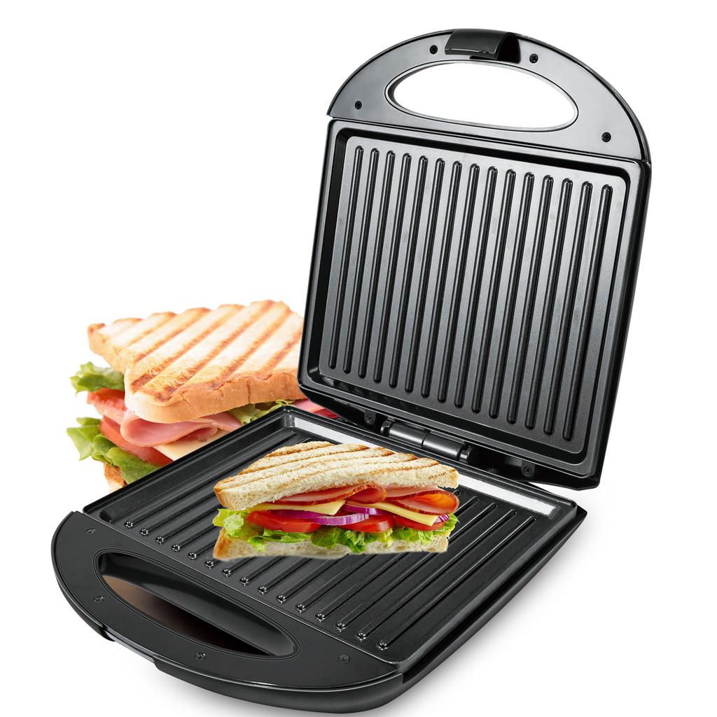 1400W 220V Electric Large Sandwich Maker Machine Grill Plate Kitchen Breakfast Maker Non-stick Coating Plate For Gift