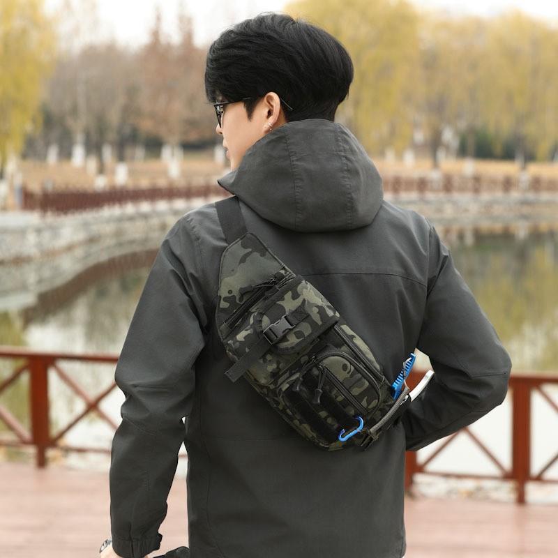 Multi-Functional Fishing Waist Pack Outdoor Hiking Cycling Travel Tactical Utility Bag Camouflage Sport Accessory