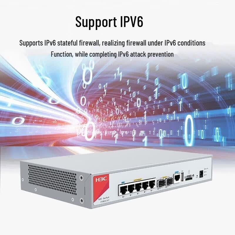 H3C F100-C-A1 Gigabit Enterprise Firewall VPN Router