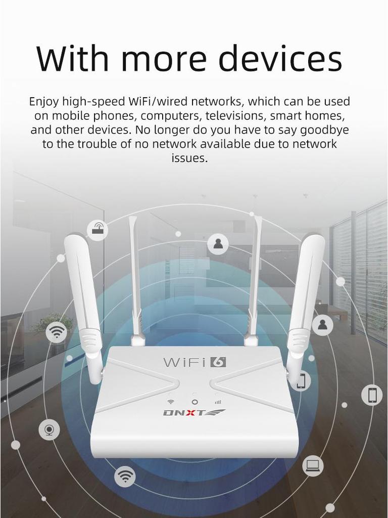4G LTE Wireless Home CPE WiFi Router for Russia and Mexico