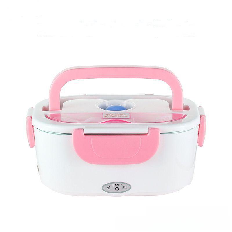 Rechargeable Portable Electric Lunch Box for Home & Car - Insulated & Heated