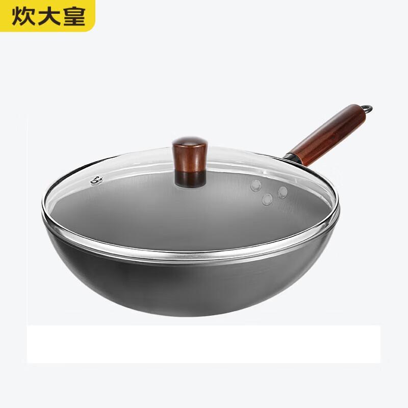 COOKER KING 32cm Ancestral Fine Iron Wok