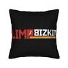 Rap Limp Bizkit Band Square Pillow Cases Rock Cushion Cover Custom Zipper Decor Throw Pillow Case Cover for Seat xcm