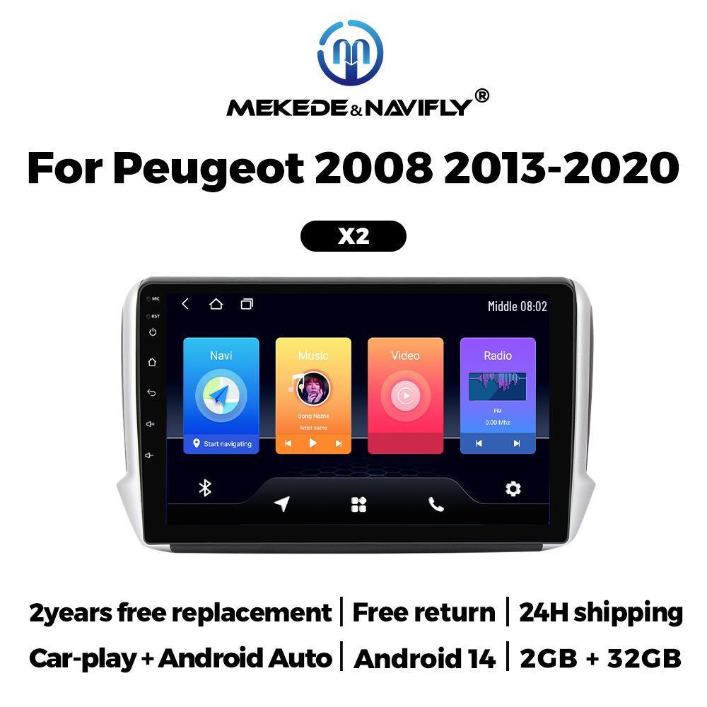 Peugeot 2008 (2013-2020) Android Car GPS MP5 Bluetooth Player