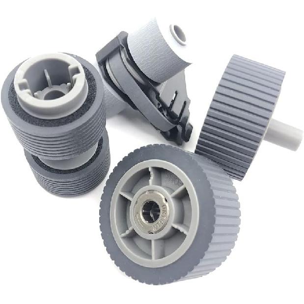 Scanner Pick Roller Assembly Set PA03740-K011 for Fujitsu Fi-7600 Fi-7700 Fi-7700S,Brake Roller&Pick Roller Set