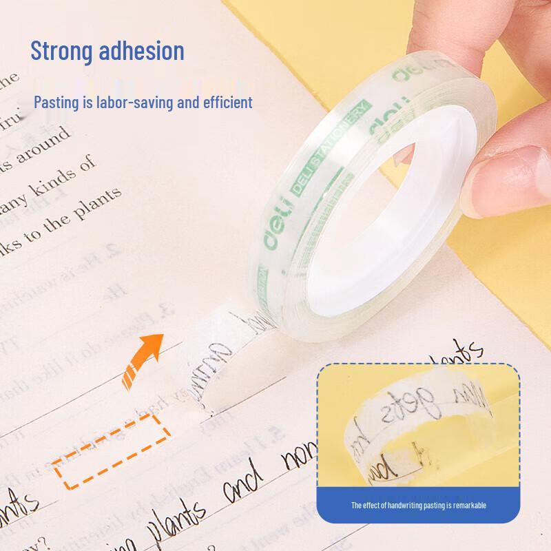 Deli 30008 Transparent Stationery Tape
