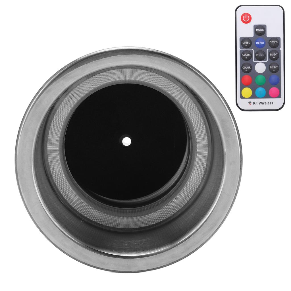Boat Cup Drink Holder Stainless Steel Marine RGB Cup Holder Rack with Remote Control for Yacht RV Truck