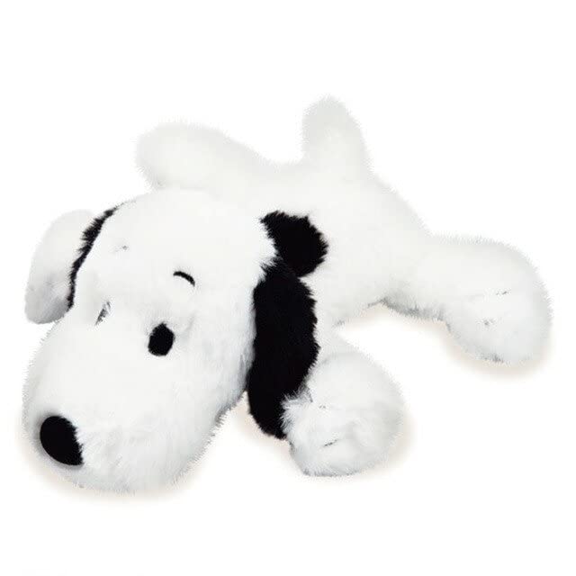 Marimo Craft Snoopy Plush W8 X X Toy, Small, Boa, White, H9.5 D20cm, 171672-22