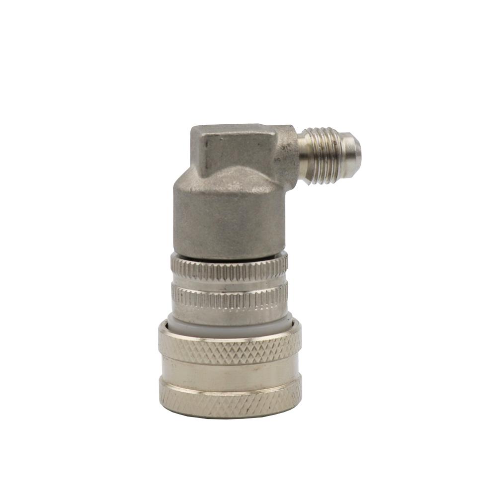 Stainless Steel Ball Lock Corny Keg Disconnect Cornelius Gas Liquid Connector 1/4" MFL Threaded Home Brew Beer Kegging