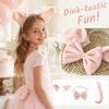Ears Headband Tie Tail 3-Piece Party Costume Accessories Set
