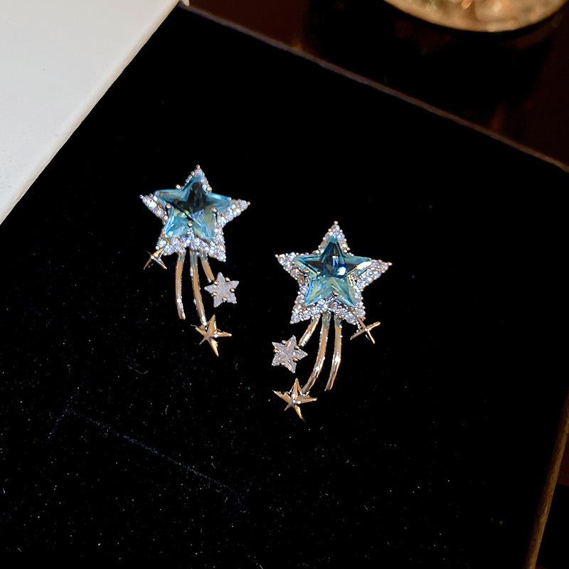 French Pearl Beads Zircon Pearl Stud Earrings - Elegant and Versatile High-End Accessories