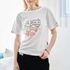 Relaxing Wear Printed Xylitol x Material One 1 [mucävä] [Moomin Collaboration] Wear/Recovery T-Shirt Moisture-Wicking, Quick-Drying,