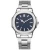 Square Sports Calendar Steel Strap Watch Men'S Quartz Watch Supply