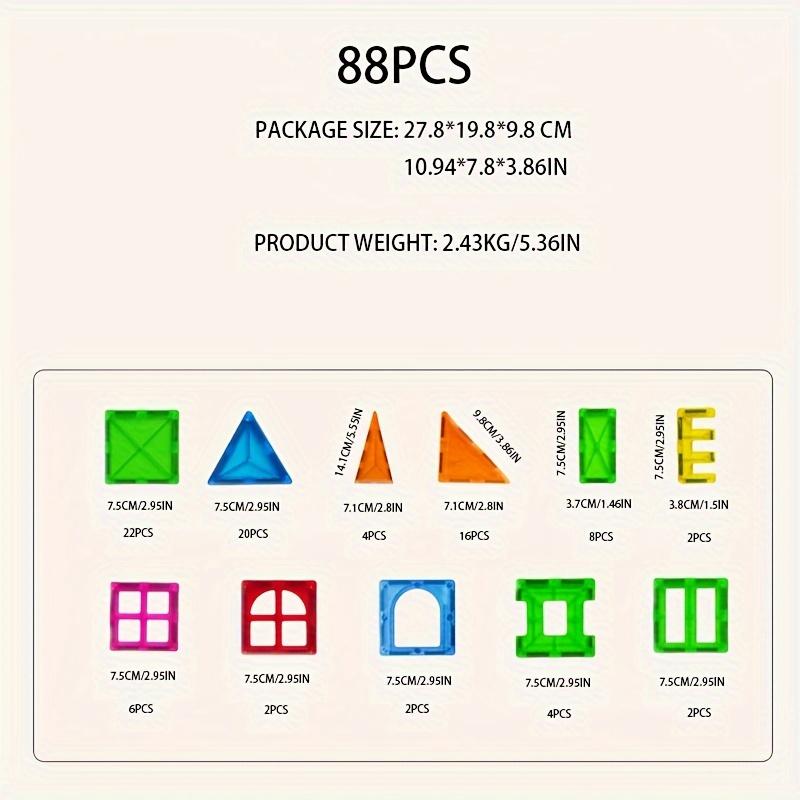 

ToylinX Строительный Пазл Аксессуары Магнитный Конструктор Развивающий Конструктор Рождественские Игрушки на День Рождения для Детей