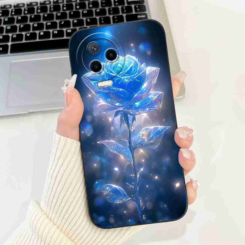 For Infinix Note 12 Pro 4G X676B 6.7" Case Colorful Flower Butterfly Soft Silicone Cover For Infinix Note12 2023 Bumper Casing